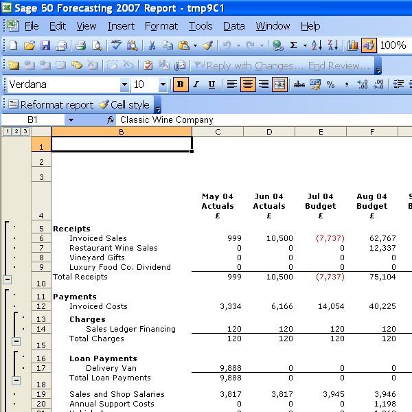 Cash Flow 101 202 Excel Spreadsheets